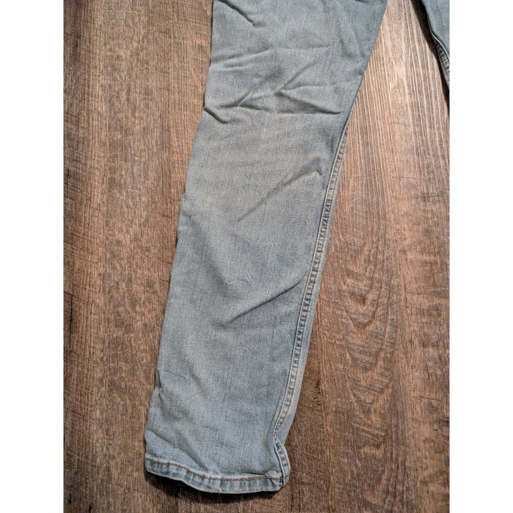 Levis 511 Slim Fit Mens 38/34 Lot of 2 Light Wash Ripped Distressed Denim Jeans - Picture 8 of 16